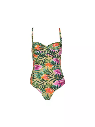 DARLING HARBOUR | Costume da bagno da donna avvolgente | grün